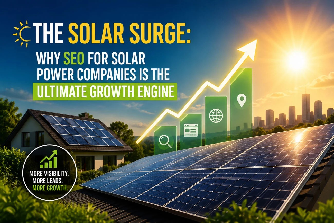 The Solar Surge: Why SEO for Solar Power Companies is the Ultimate Growth Engine